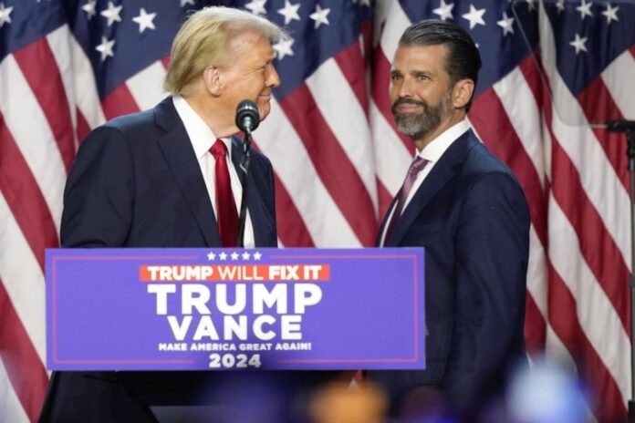 Donald Trump Jr. Urges MAGA Supporters to Pressure Republicans to ‘Fall in Line’