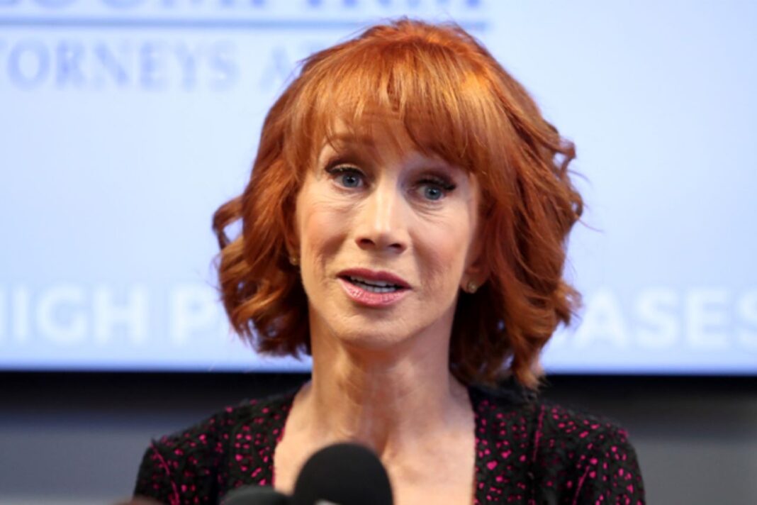 Comedian Kathy Griffin is back on the road with her touring comedy show My Life on the PTSD-List, and she’s not holding back! During a lively interview on Chicago’s WGN radio, Kathy joked that fans should catch her act now—before Donald Trump throws her in jail during his potential second term. “Come see me before I’m in one of those internment camps,” Kathy quipped, referring to her infamous 2017 photo that showed her holding a fake severed head resembling Trump. The photo sparked nationwide controversy, landing her on a “no-fly list” and under a Secret Service investigation. The Trump Tangle Kathy didn’t shy away from her rocky history with the former president. “I’m on the enemies list. That’s very obvious,” she said, poking fun at Trump’s ongoing references to her since the incident. “He was very, very scared when I did a parody photo of him with a Halloween mask and a lot of ketchup.” The comedian revealed that she’s known Trump for over 30 years, back when she was part of Bravo and he was hosting The Apprentice on NBC. “At the time, most of us thought he was just a harmless buffoon,” Kathy shared. But now, she’s not so sure. “When he says he’s going to build camps for his enemies list, he may not be kidding. My antenna is up!” Life After the Scandal Despite losing a significant chunk of her audience after the photo scandal, Kathy remains unapologetically herself. “I didn’t commit a crime,” she asserted. “Don’t tell me I’m not a patriot, darn it. I’ve performed for our soldiers in Uzbekistan, Iraq, and Afghanistan!” Kathy’s journey since 2017 has been anything but easy. She’s faced backlash, professional setbacks, and even a Secret Service investigation for what was seen as a threat against the then-president. Yet, her resilience shines through in her comedy and her commitment to her fans. Why Now? For Kathy, her return to comedy is about more than just laughs—it’s about moving forward and staying connected. “I’ve got my four doggies, my great group of friends, and I’m not going anywhere,” she said. So, whether you’ve been a longtime fan or you’re just curious about her sharp, unapologetic humor, Kathy Griffin’s show is a must-see. As she jokingly puts it, “You might not get another chance before Trump tries to lock me up!”