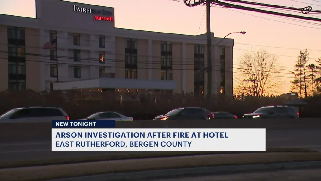 Hotel Horror: Rutherford Man Sets Room on Fire After Heated Argument