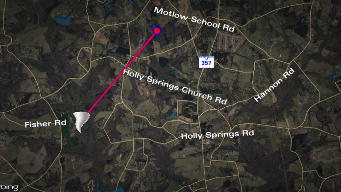 Tornado Strikes Holly Springs: Trees Uprooted in Sudden Spartanburg Storm